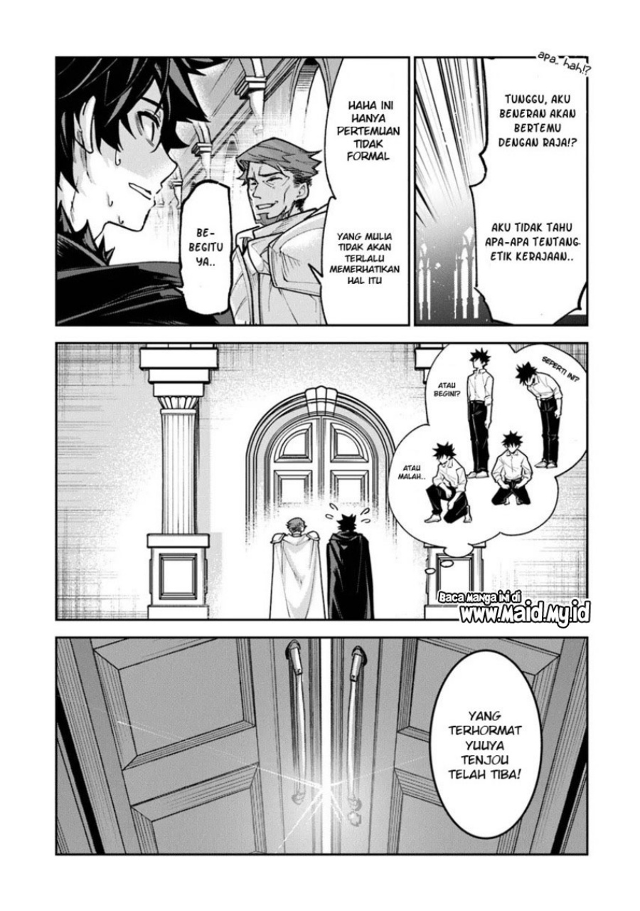 Isekai de Cheat Skill wo te ni Shita ore wa, Genjitsu Sekai wo mo Musou Suru ~Level Up wa Jinsei wo Kaeta~ Chapter 30 Bahasa Indonesia